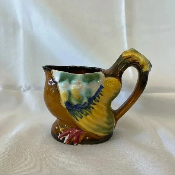 Vintage Japanese Stacking Rooster Tea Set Majolica - Picture 2 of 9